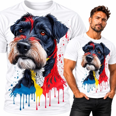 KOSZULKA  SCHNAUZERBLACK